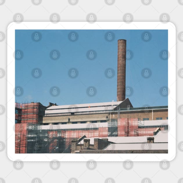 Rozelle Power Plant Nostalgia: Vintage Industrial Artwork Sticker by HFGJewels